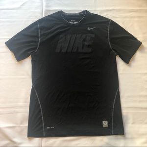 Nike Pro Fitted Athletic Shirt, Size L